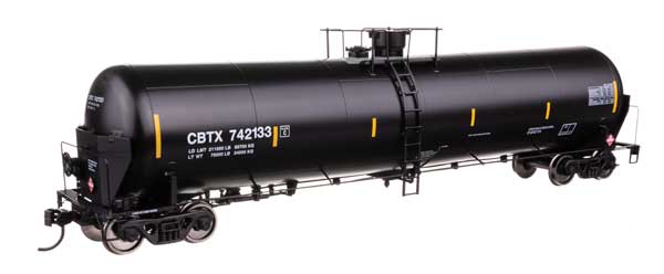 Walthers Proto 920-100765 HO, 55' Trinity Modified 30,145 Gallon Tank Car, CIT Group, CBTX 742133
