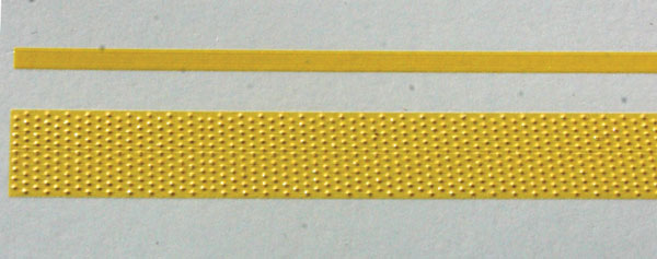 Wheels of Time 994160 N, ADA Station Platform Warning Band, Era Amtrak and Modern Commuter Rail, 4 Sets