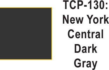 Tru Color TCP-130 New York Central Dark Gray Paint 1 ounce