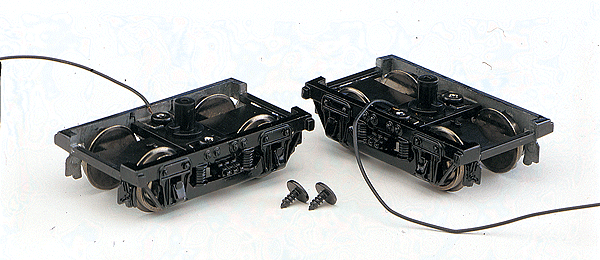 Bachmann 29902 On30, Die Cast Passenger Trucks, with Electrical Pickup, 1 Pair