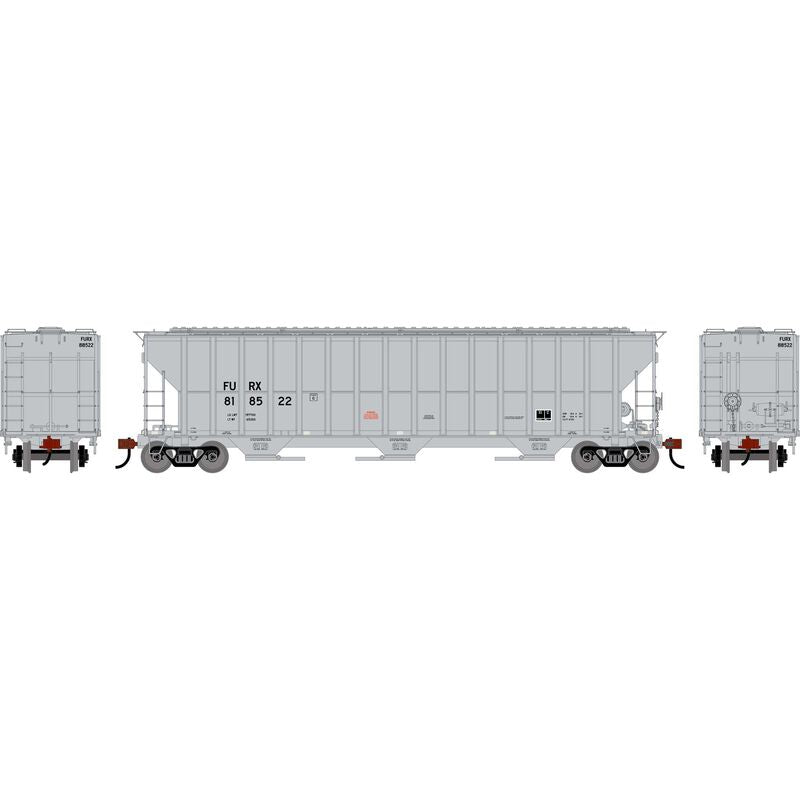Athearn 2488 HO, FMC 4700 Covered Hopper, FURX 818522