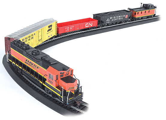 Bachmann 00706 HO, BNSF Rail Chief Train Set