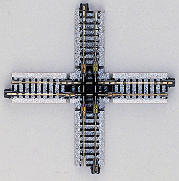 Kato 20-320 N Unitrack 90 Degree Crossing, 4 7/8" (124mm)