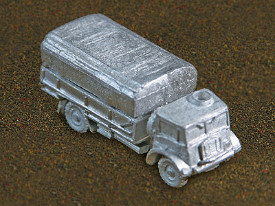Trackside Treasures TT-2209 N WWII Reino Unido Bedford QLD Truck, Tilt, Kit de vehículo de plomo fundido