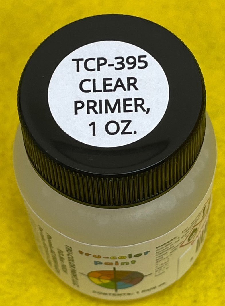 Tru Color TCP-395 Primer, Clear, Paint 1 ounce