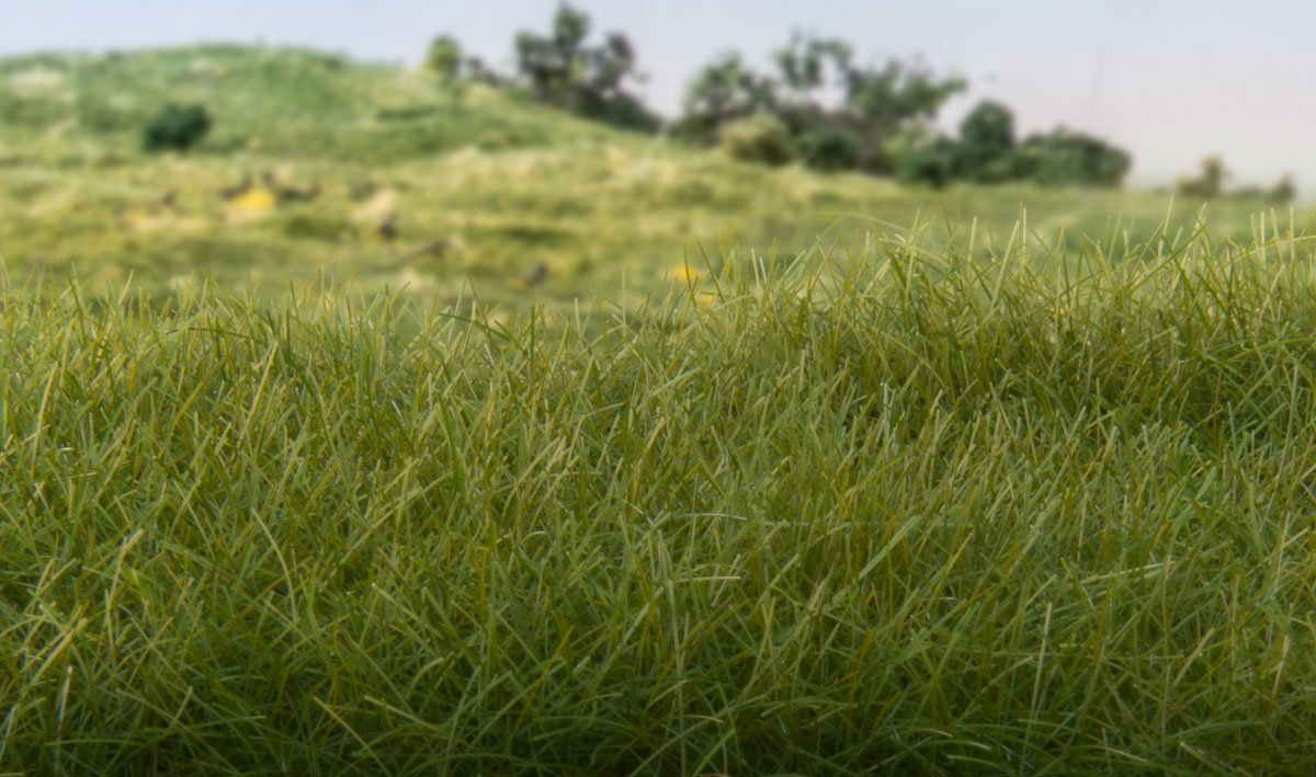 Woodland Scenics 613 Static Grass, Dark Green, 2mm, 70 gram bag
