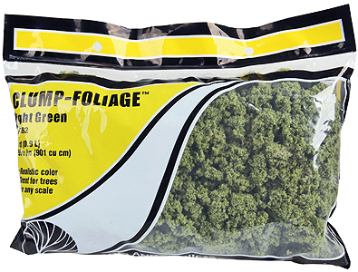 Woodland Scenics 682 Clump Foliage, Light Green (57.7 cu in)