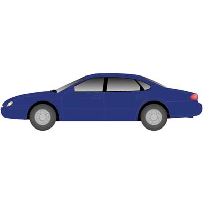 Atlas 2901 N, Ford Taurus, Moonlight Blue Metallic, 2 per package