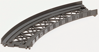 Marklin 8977 Z escala puente rampa curva 5-3/4" radio 45 grados