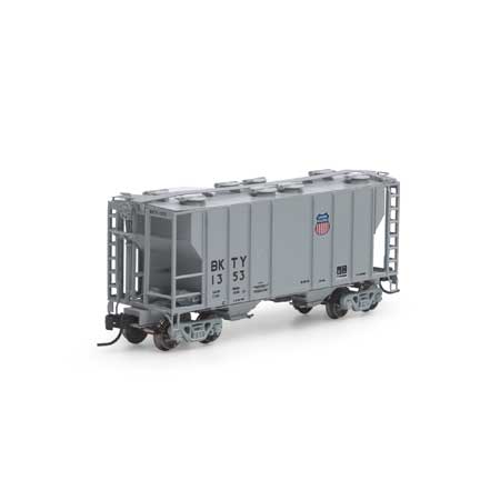 Athearn 17064 N, PS 2600 2 - Bay Covered Hopper, Union Pacific, BKTY, 1353 - House of Trains