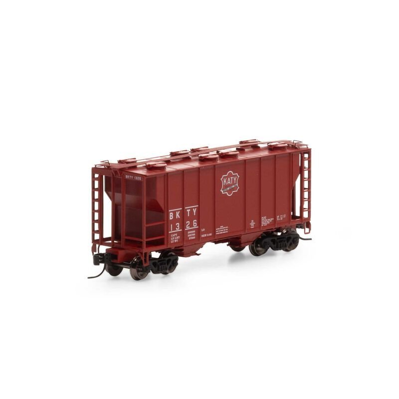 Athearn 17253 N, PS 2600 2 - Bay Covered Hopper, MKT, 1326 - House of Trains