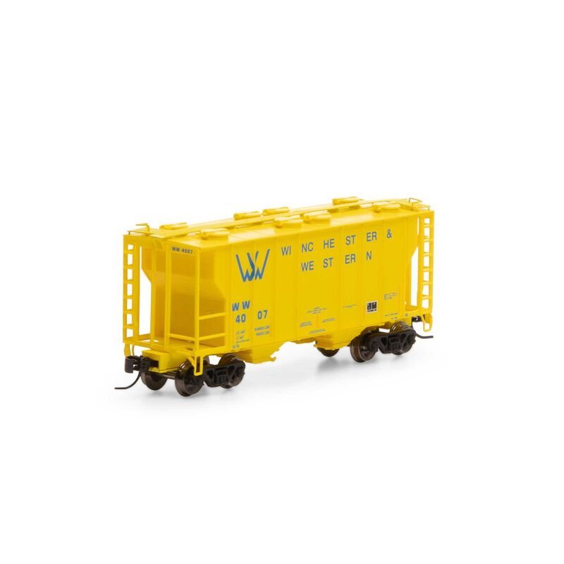 Athearn 17255 N, PS 2600 2 - Bay Covered Hopper, WW, 4007 - House of Trains