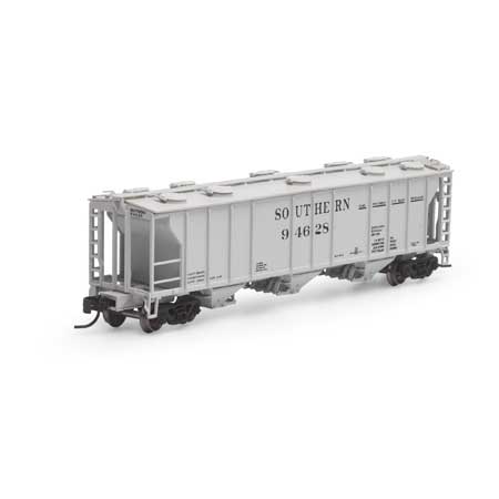 Athearn 28343 N, PS 2893 3 - Bay Covered Hopper, Late Body, Southern, SOU, 94628 - House of Trains