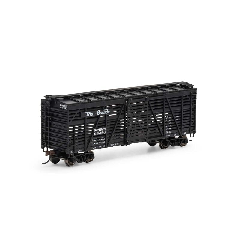 Athearn 75996 HO, 40' Stock Car, Rio Grande, DRGW, 36450 - House of Trains