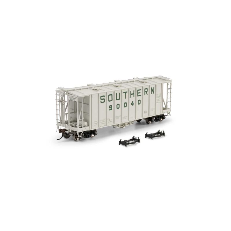 Athearn Genesis 2126 HO, 40' 2600 CF Airslide Covered Hopper, Early, Southern, 90040 - House of Trains