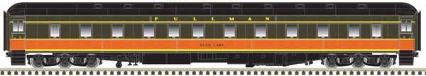 Atlas 20 005 097 HO, 6 - 3 Pullman, Illinois Central, Glen Lake - House of Trains