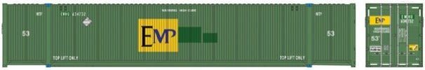 Atlas 50 005 944 N, 53' Containers, EMP, EMHU, Set 1, 3 pieces - House of Trains