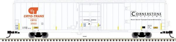 Atlas 50 005 972 N, Gunderson Cryogenic Reefer, Cryo - Trans, Cornerstone, CRYX 3503 - House of Trains