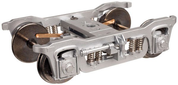 Atlas 7070 O Streamlined Passenger Trucks, Silver, 2-Rail (1 Pair) - House of Trains
