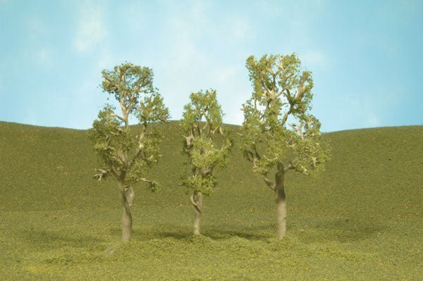 Bachmann Scene Scapes 32010, Aspen Trees, 3" to 4", 3 Trees - House of Trains