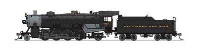 Broadway Limited 3982 N, USRA Heavy Mikado 2 - 8 - 2, Paragon 4 DCC/Sound, Undecorated - House of Trains