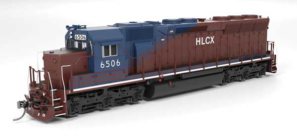 Broadway Limited 9808 HO, EMD SD45, Stealth, HLCX, 6506 - House of Trains
