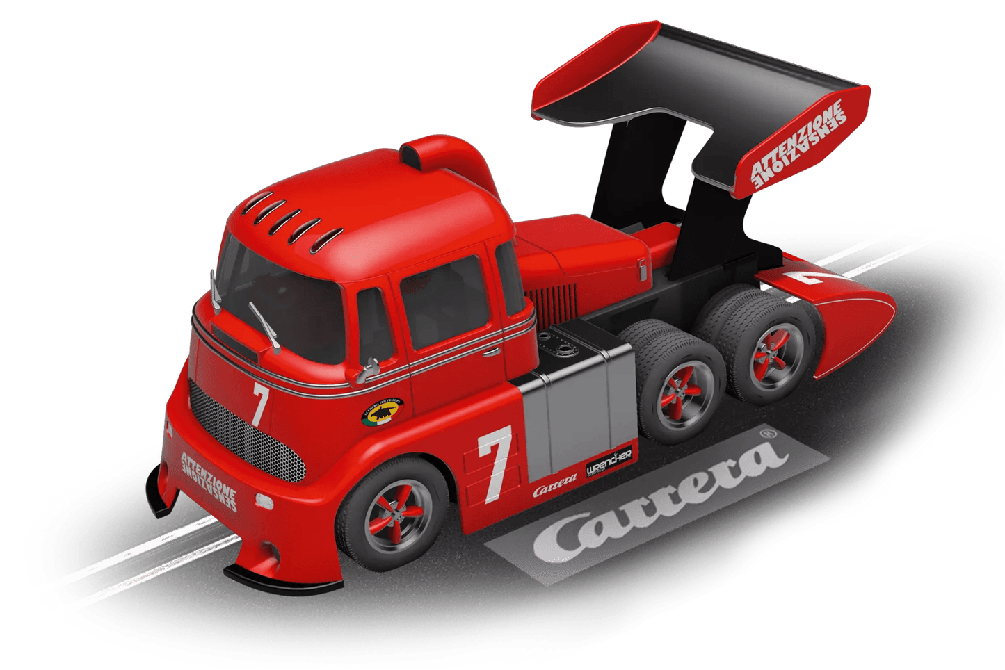 Carrera 30988, Digital, 132, Electric Slot Car, Carrera Race Truck, No. 7 - House of Trains