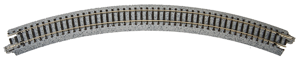 Kato 20-120 N Unitrack, 12-3/8", 315mm, Radius Curve 45 Degree, 4 per package