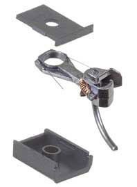 Kadee 147 HO Metal Whisker Coupler, 9/32" (medium) Underset Shank - House of Trains