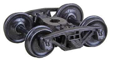 Kadee 1580 HO Bettendorf Caboose AAR Trucks, 33" Smooth Backed Code 88 Wheels (1pr) - House of Trains