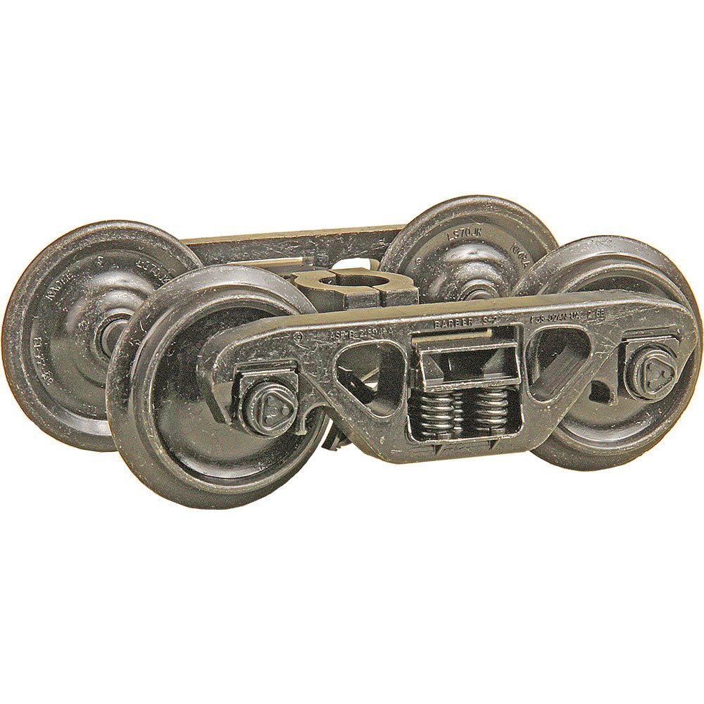 Kadee 973 G, Barber S - 2 Roller Bearing Trucks, 33" Metal Wheels, 1 Pair - House of Trains