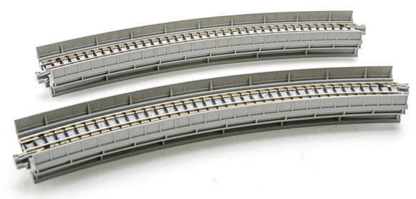 Kato 20 - 540 Unitrack N 15" (381mm) Radius 30 Degree Viaduct (2 Pieces) - House of Trains