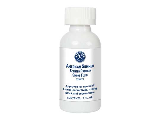 Lionel 2330170, Scented Premium Smoke Fluid, American Summer Scent, 2 ounce bottle, (Flower fragrance) - House of Trains