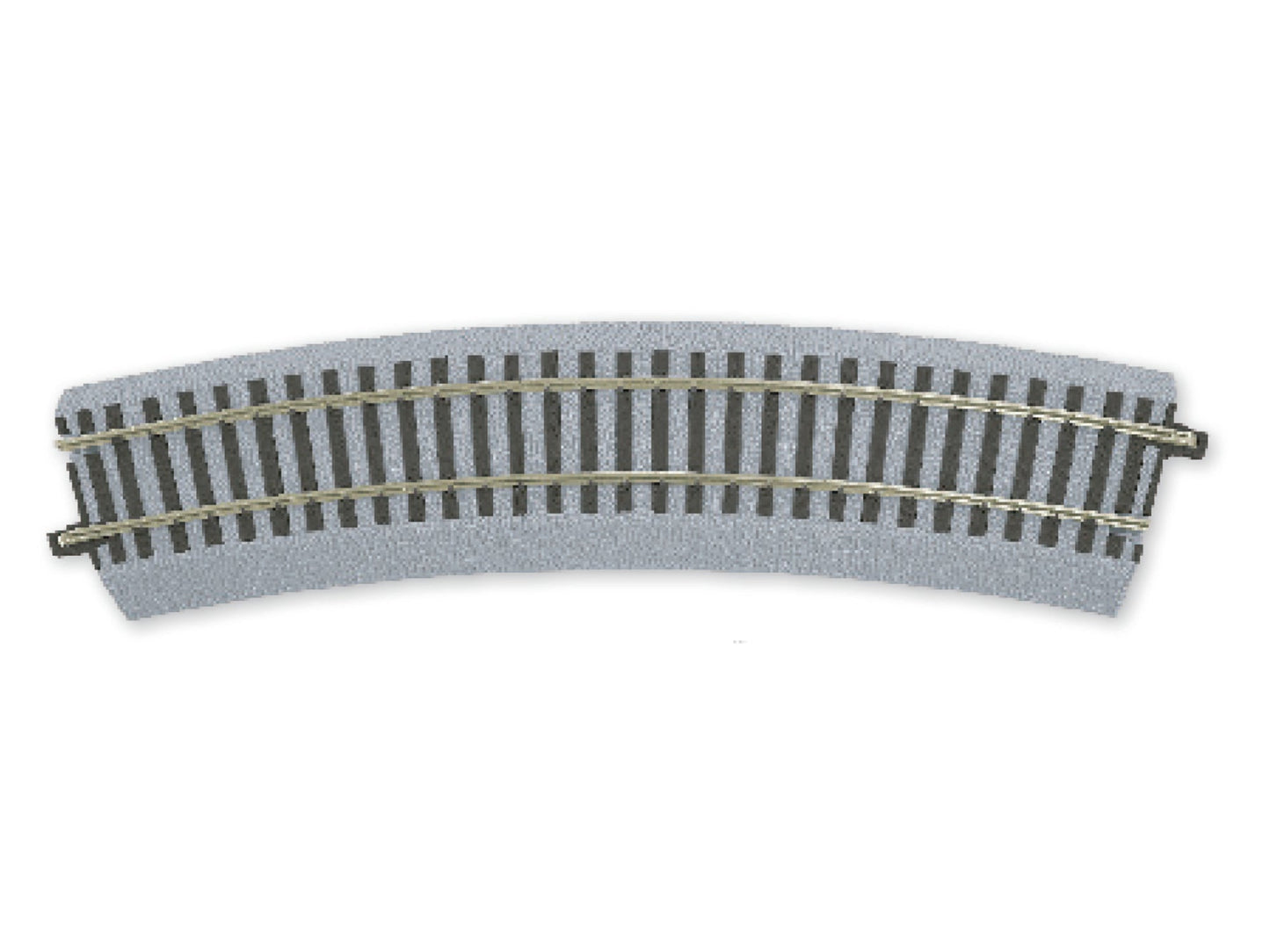 Lionel 6-49859, S, Fastrack 27 inch Curve Track, 12 per circle - House of Trains