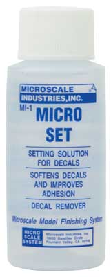 Micro Set Setting Solution MI - 1, 1 oz - House of Trains