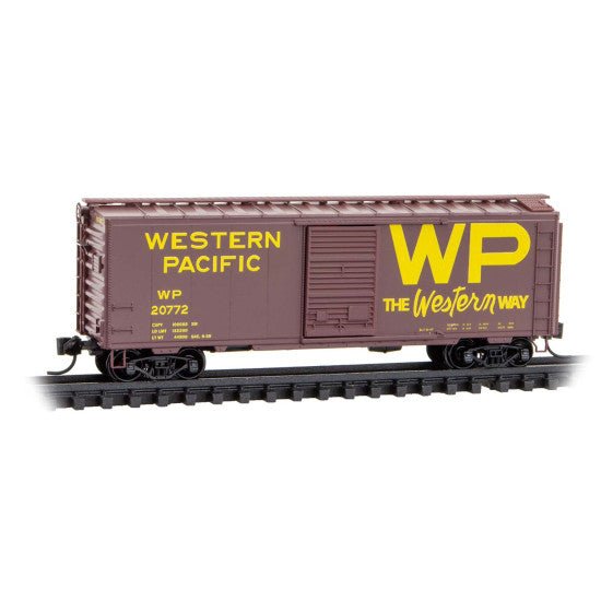Micro - Trains Line 020 00 518 N 40' Box Car, WP 20772 - House of Trains