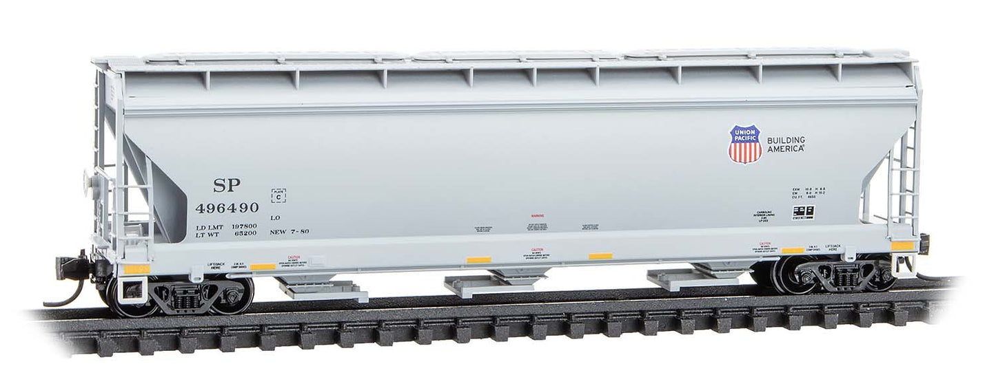 Micro - Trains Line 094 00 970 N 3 - Bay Covered Hopper, SP 496490 - House of Trains