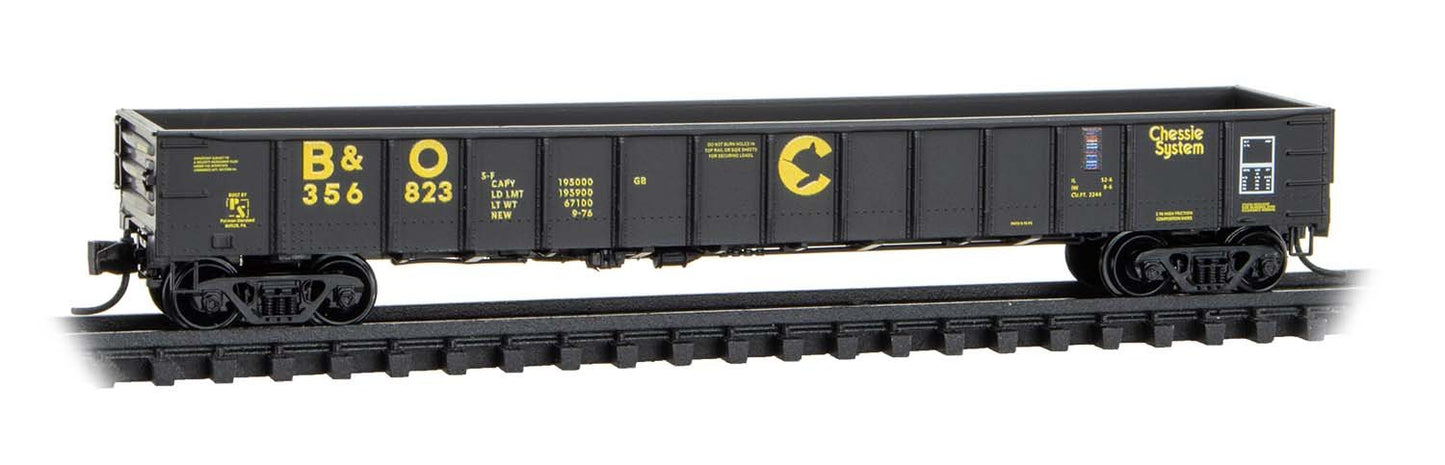 Micro - Trains Line 105 00 790 N, 50' Steel Side Gondola, BO 356823 - House of Trains
