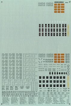 Microscale 60 - 2 N, Data, Freight Car, Gothic, Black and White - House of Trains