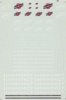 Microscale 60 - 89 N, Chicago Northwestern Steam Locomotives - House of Trains