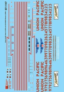 Microscale 87 - 1147 HO, Union Pacific, Dash 9 - 44CW and AC4400CW Diesels, 2001+ - House of Trains