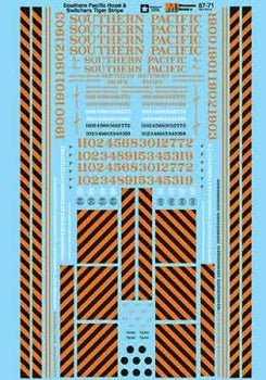 Microscale 87 - 71 HO, SP, Hood Diesels and Switchers, 1948 - 1958 - House of Trains