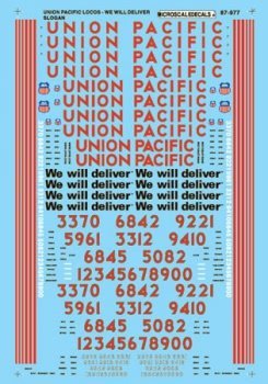 Microscale 87 - 977 HO, Union Pacific, Hood Diesels, 1996 - 2001 - House of Trains