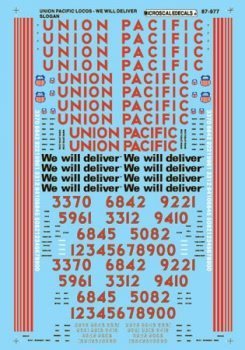 Microscale 87 - 977 HO, Union Pacific, Hood Diesels, 1996 - 2001 - House of Trains