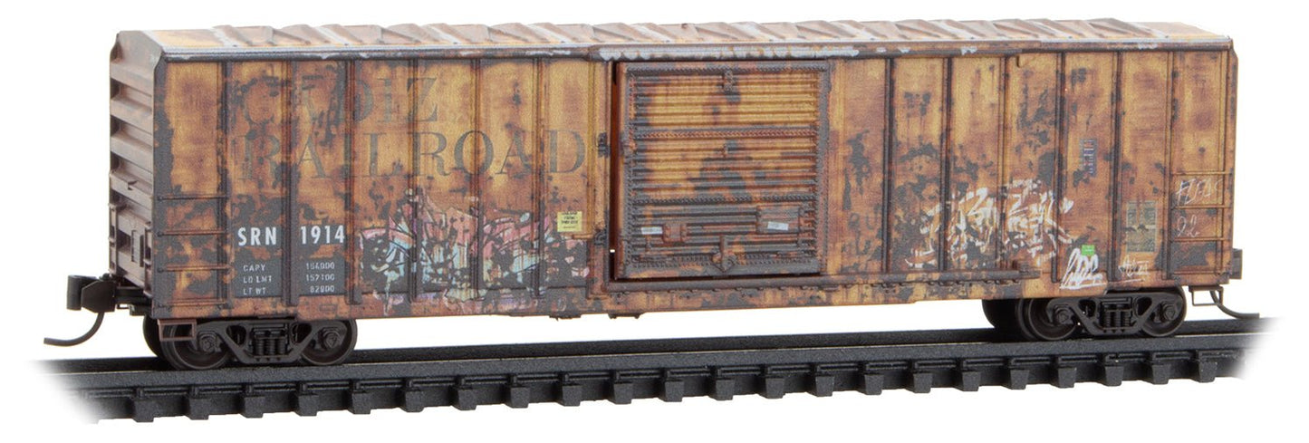 MTL 025 44 196 N, 50' Box Car, Ex - Per Diem Series, Car 10, SRN, 1914 - House of Trains