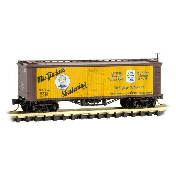 MTL 518 00 760 Z Scale 40' Wood Reefer, Farm To Table Series, Car 6, NADX, 2649 - House of Trains