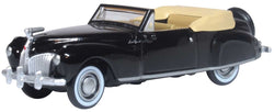 Oxford 87LC41006 HO, 1941 Lincoln Continental Convertible - House of Trains