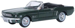 Oxford 87MU65006 HO, 1965 Ford Mustang Convertible, - House of Trains