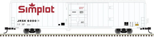 Atlas 50 005 974 N, Gunderson Cryogenic Reefer, JR Simplot, JRSX 6000