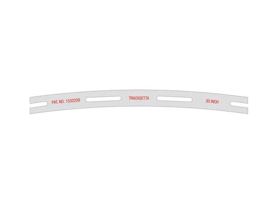 Peco OOT36, Tracksetta OO/HO Gauge, 36" Radius Curve Template, 914.4mm - House of Trains
